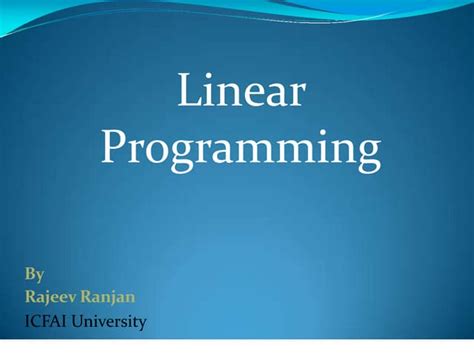 Image result for Project Work On Mathematics Linear Programming Class 12