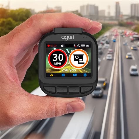 What do the LEDs on the Aguri DX1200 dash cam mean?