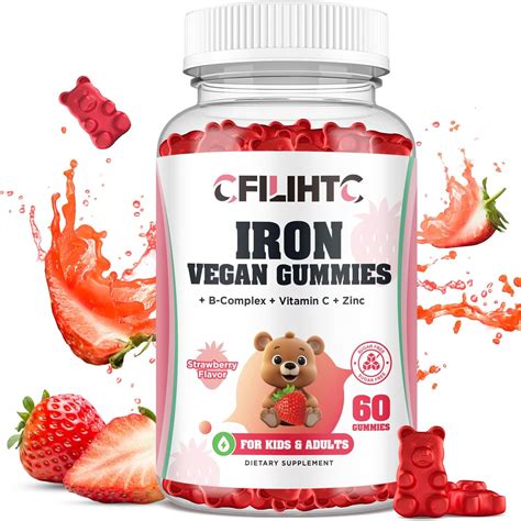 CFILIHTC Iron Gummies for Kids, Women & Men, Iron Supplement India | Ubuy