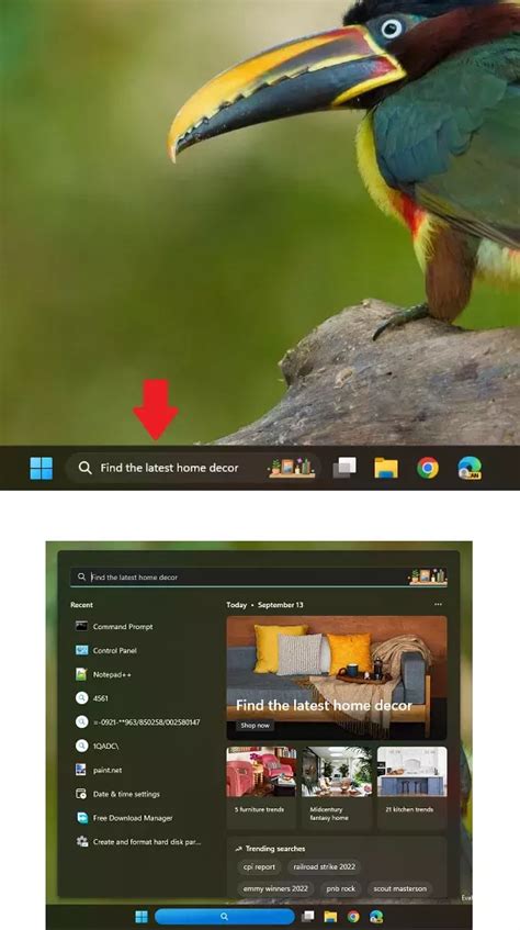 Image result for Taskbar Searching
