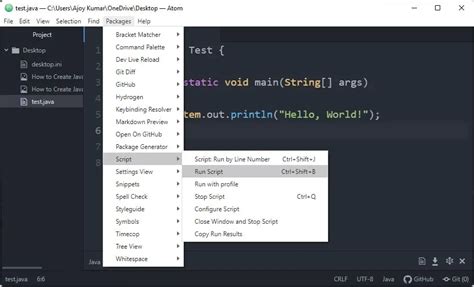 How to Write Java in Atom 的图像结果