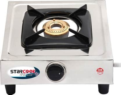 STARCOOK Stainless Steel Manual Gas Stove Price in India - Buy STARCOOK ...