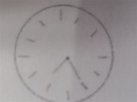 in the dial of a clock lines are marked instance of number observing ...