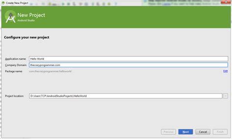 android studio hello world example code 的图像结果