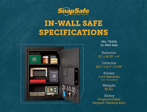 SnapSafe in Wall Gun Safe and Money Safe - Hidden Safe Provides ...