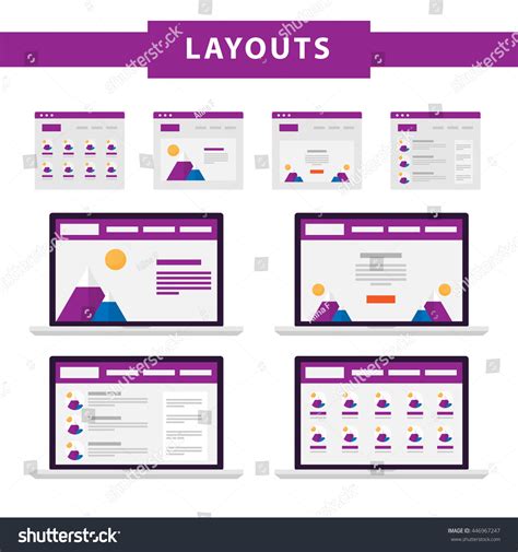 Image result for Example Website Layout Prototype