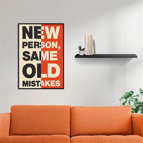 Tame Impala 'New Person, Same Old Mistakes' Poster - Postertok