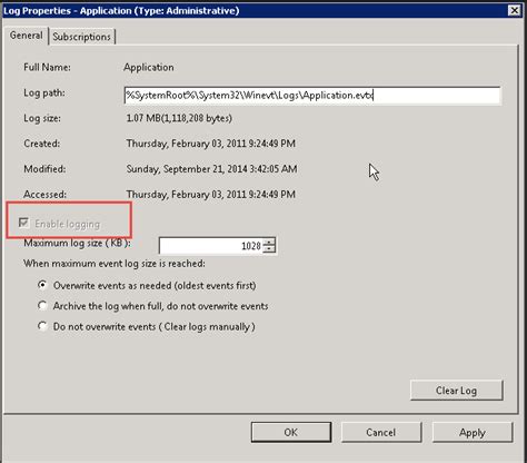 Image result for How to Enable Logging