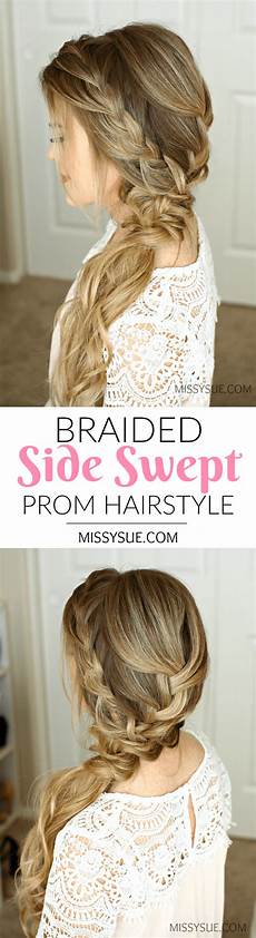 side hairstyles for prom braided side swept prom hairstyle sue side hairstyles for prom braided side swept prom hairstyle sue