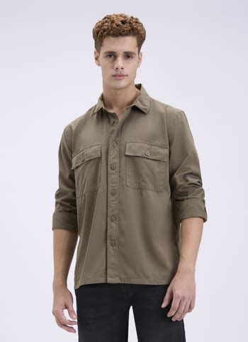 Buy Oversized Shirts for Men Online | Pepe Jeans India