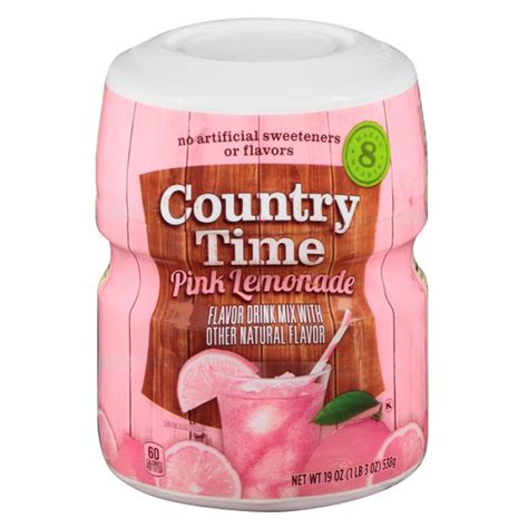 Country Time Pink Lemonade 538 g | Candy Store