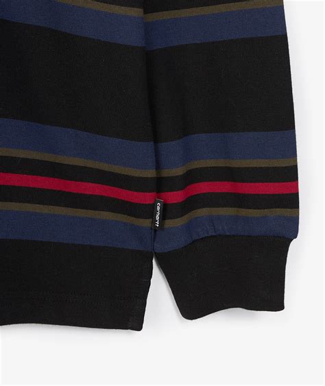 Carhartt WIP Oregon Rugby Long Sleeve Polo Shirt en color Multicolor | SVD