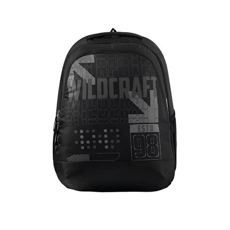 Wildcraft Blaze Laptop Backpack 35 L - Black Slice — Mango
