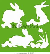 Image result for Applique Bunny Silhouettes