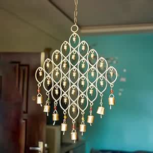Ekhasa Metal Wind Chimes Home Decor Items for Home Living Room | Living ...
