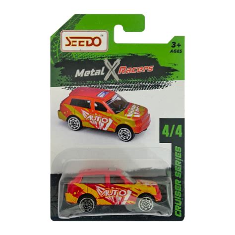 Buy Seedo Metal X Racers Cruiser Series Die Cast Car for Ages 3+, Pack ...