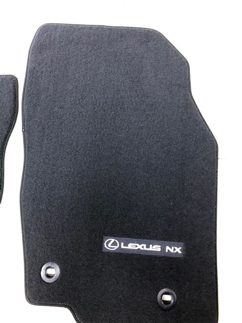2015-2020 Lexus NX OEM Black Carpet Floor Mat Set Front & Rear ST23 | eBay