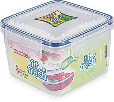 Buy Cello Fit & Fresh S2 Air Tight Container, 2.5 Litres Online at Low ...