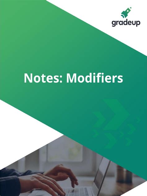 Use of Modifiers 的图像结果