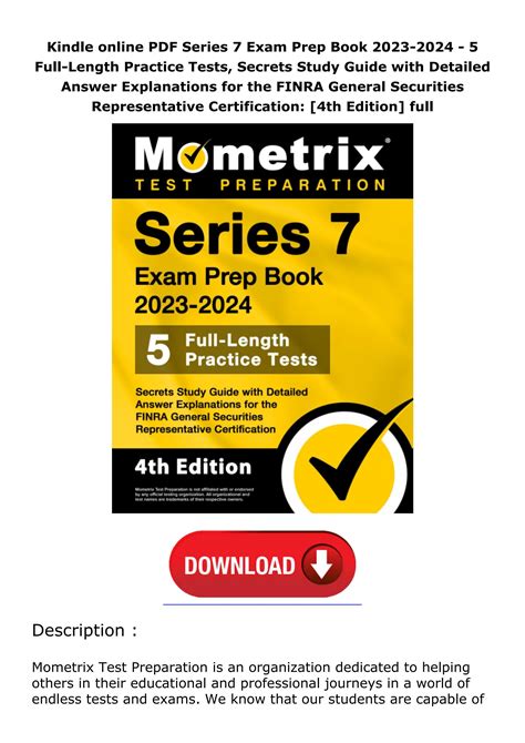 Kindle online PDF Series 7 Exam Prep Book 2023-2024 - 5 Full-Length ...