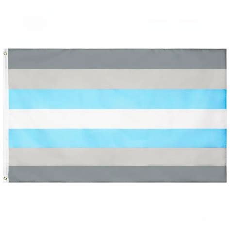 Demigirl and Demiboy Pride Flags 2 Sizes - Demigender Pride Flags | Gay ...