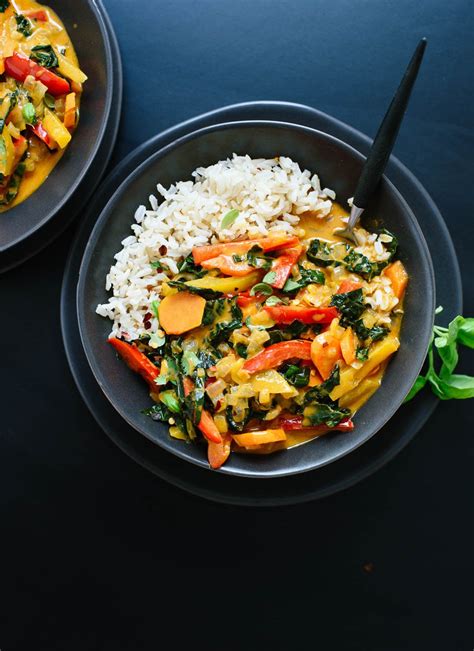 Thai Red Curry Recipe with Vegetables - Cookie and Kate