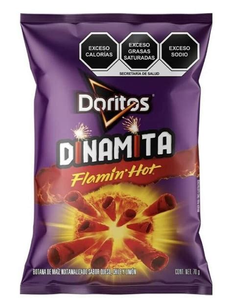 Sabritas Doritos Dinamita Flaming Hot 70g Ea. box with 5 bags - Walmart.com