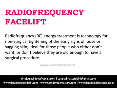 Face lift without surgery | PPTX