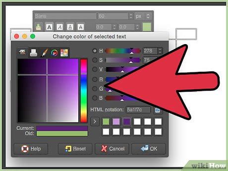 Using Text in GIMP 的图像结果