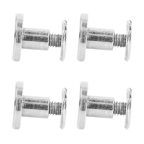 Metal Chicago Binding Screws, Round Flat Head Brass Arch Binding Screws ...