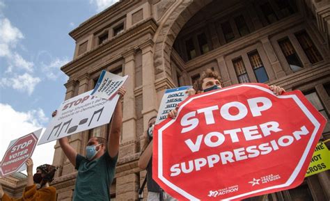 Texas on the Cusp, March of Voter Suppression Laws in the US in 2021 ...