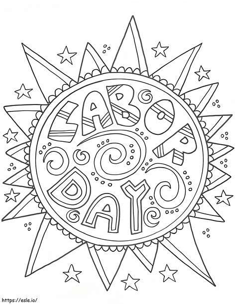 Labor Day Coloring Pages Printable