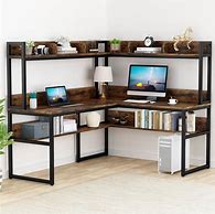 Image result for Small Desk with Storage and Hutch