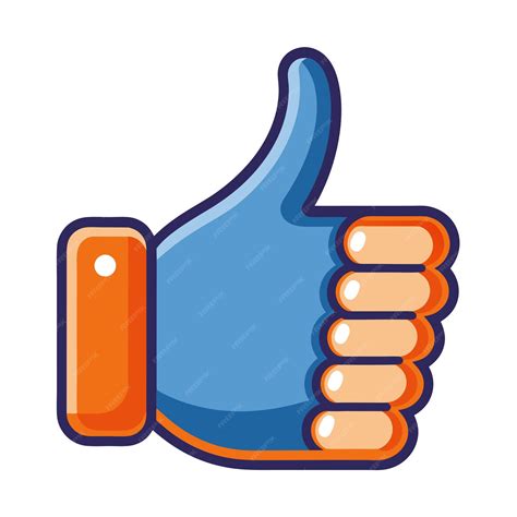 Icon thumb up clip art and vector design with a white background ...