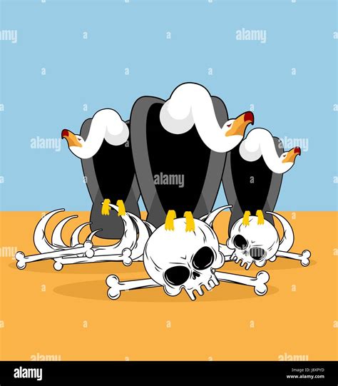 Vulture death vultures africa Stock Vector Images - Alamy