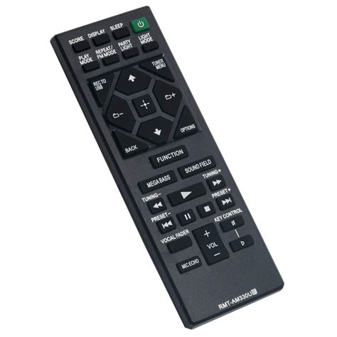 RMT-AM330U Replace Remote Control fit for Sony Home Audio Stereo System ...
