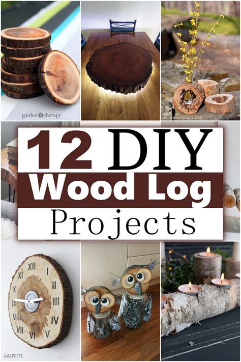 Image result for Rustic Log Wood Projects