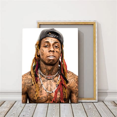 Lil Wayne Rolled Poster Hip Hop Print Art Rap Poster Music | Etsy