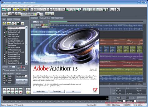 Adobe Audition скачать бесплатно на Русском