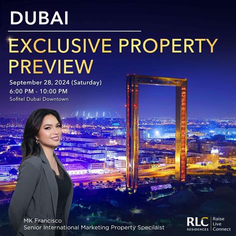 Exclusive Property Preview by RLC, Downtown Dubai, 28 September 2024 ...