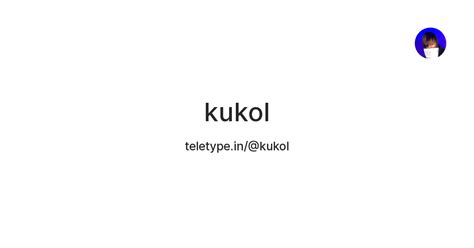 kukol — Teletype