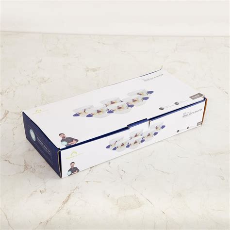 Buy Moroccan Blue Printed Bone China Kawa Cup and Saucer- Set of 6 ...