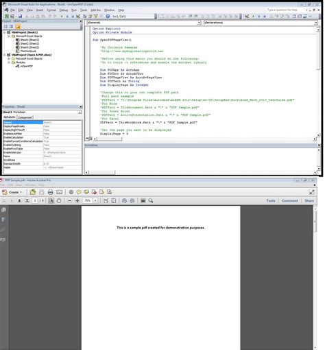 Image result for VBA Code to Merge PDF File