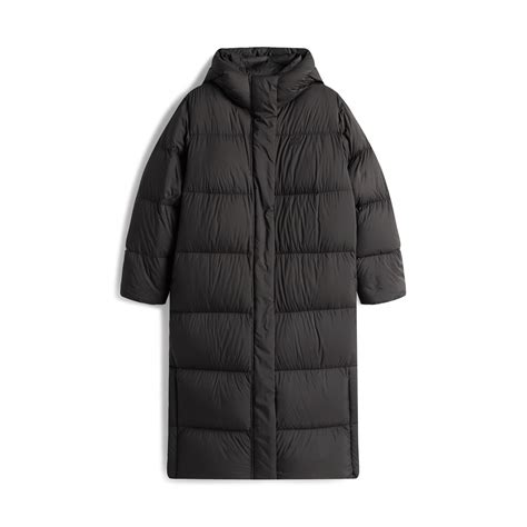 Tommy Hilfiger | Women's Down Long Puffer Jacket | Women | Black | Flannels