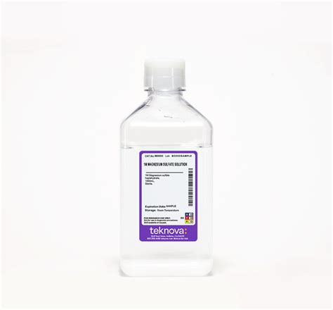 Magnesium Sulfate Solutions | Teknova