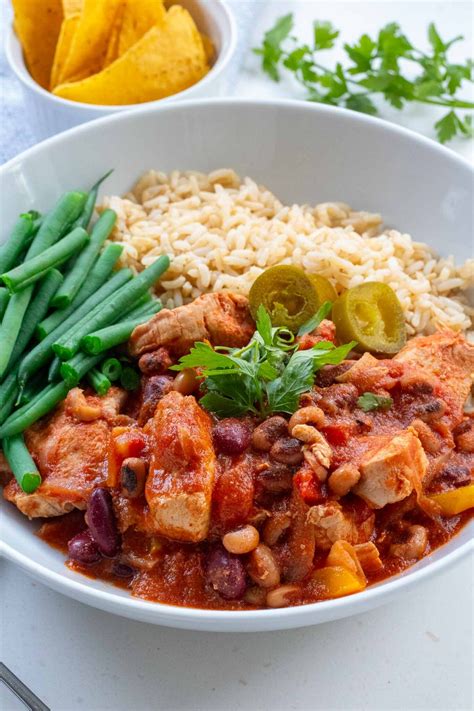 Slow Cooker Mexican Chicken - Easy, Blood Sugar Friendly Recipe
