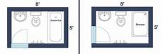 Small Bathroom Size by 7 Awesome Layouts That Will Make Your Small Bathroom More Small Bathroom Size