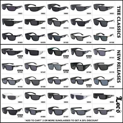 LOCS Designer Sunglasses for Hardcore Gangster Style India | Ubuy