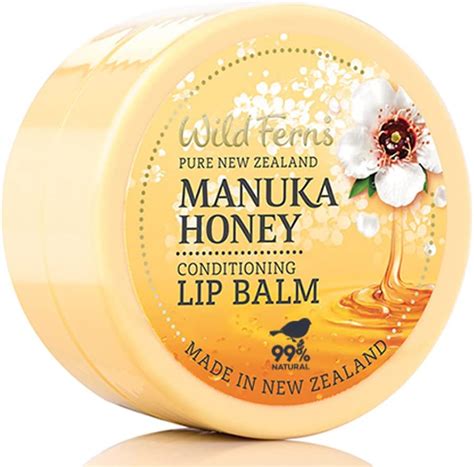 Buy Wild Ferns Manuka Honey Conditioning Lip Balm, 99% Natural, 15 ...