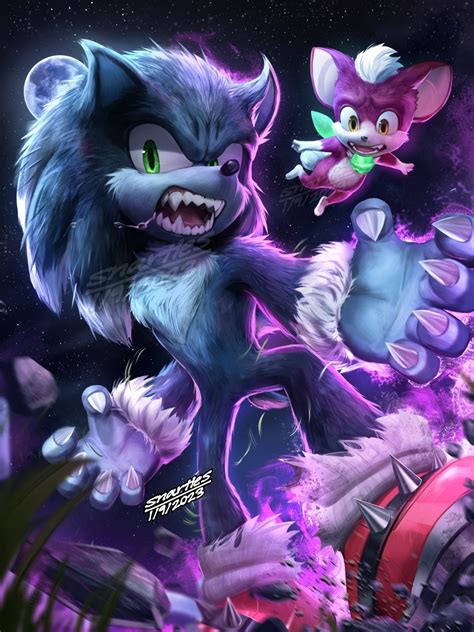 sonic the hedgehog, sonic the werehog, and chip (sonic and 1 more ...